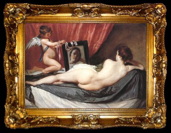 framed  Diego Velazquez Venus a son miroir (df02), ta009-2